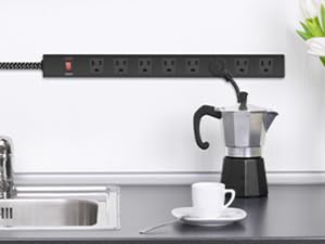 wall mounted power strip