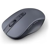 WL300 Bluetooth Mouse Silent Wireless Mice, Quiet Click, Cordless Computer Mouse with 6 Buttons, ...