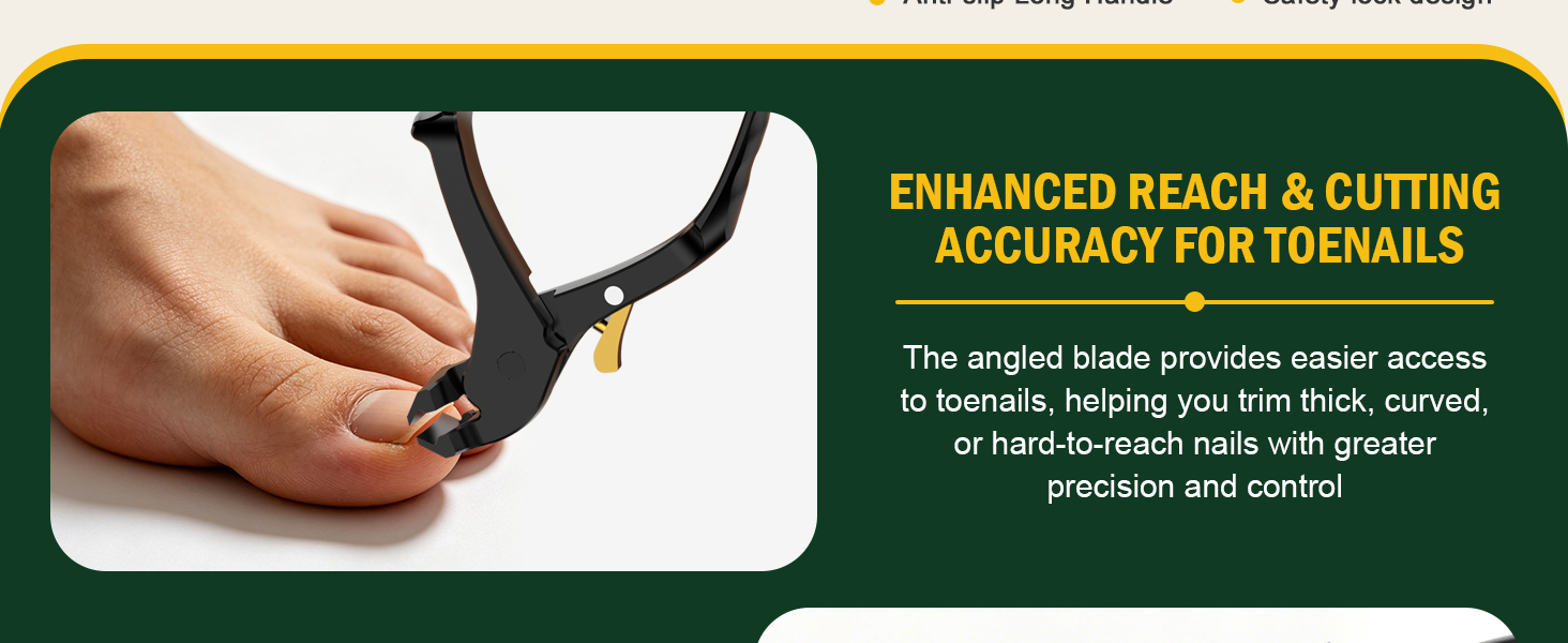 Long Handle Toenail Clippers