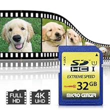 Full HD 4K UHD supporting SD card for camera trail cams, laptop, desktop computer and more