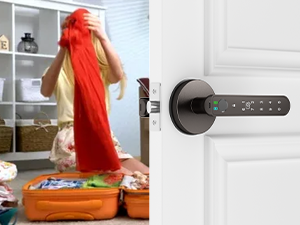 Pantry or Storage room Door Lock grey