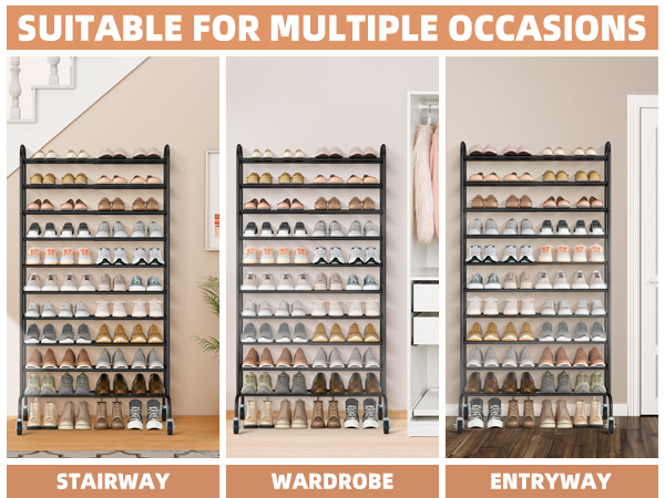 shoe rack for entryway