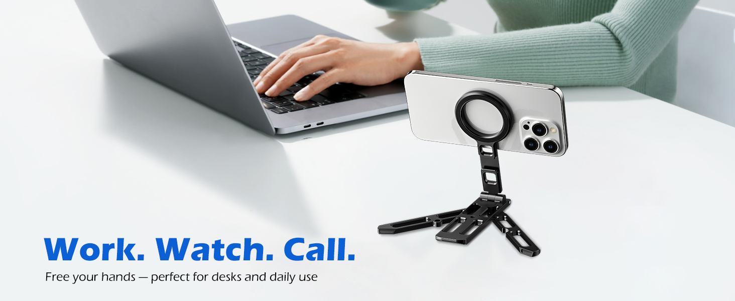 Magnetic Desk Mini Phone Tripod Stand for iphone
