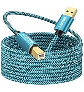 GGMTY 6ft USB Printer Cable - USB 2.0 Type A Male to B Male Scanner Cord - High Speed - Compatibl...