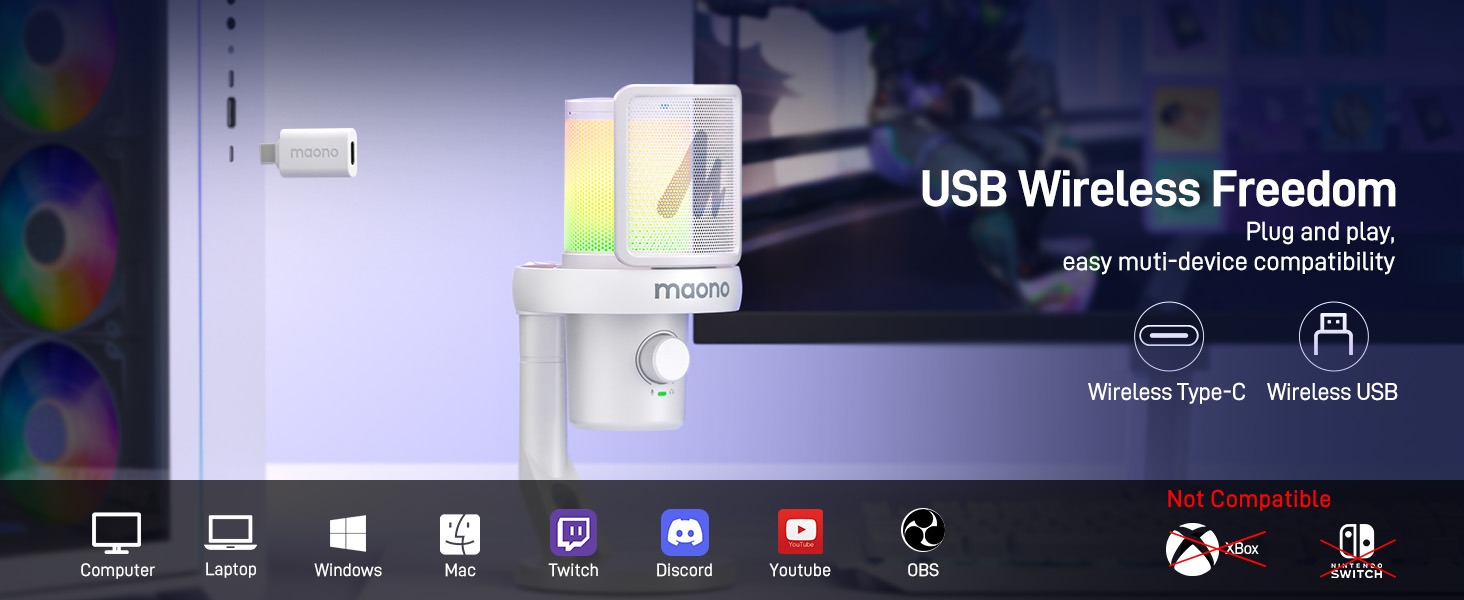 wireless microphone for pc