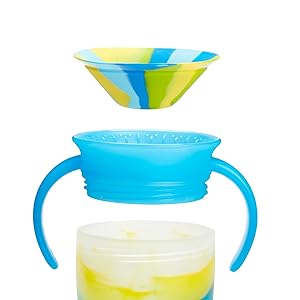 Tropical Swirl Miracle Cup, 7oz, Blue