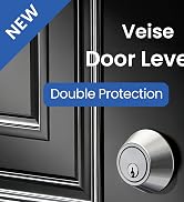 Exterior Door Knob with Lock and Deadbolt