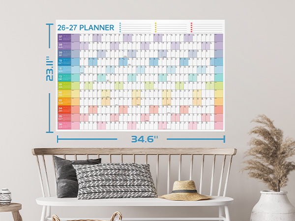 2026-2027 wall calendar