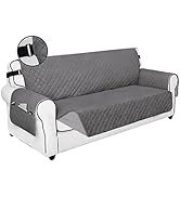 PureFit Reversible Sofa Couch Cover Water Resistant Couch Covers for 3 Cushion, Washable Furnitur...