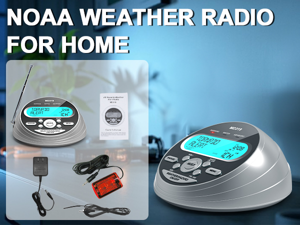 noaa weather alert radio for home