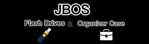Brand - JBOS Flash Drives & Organizer Case