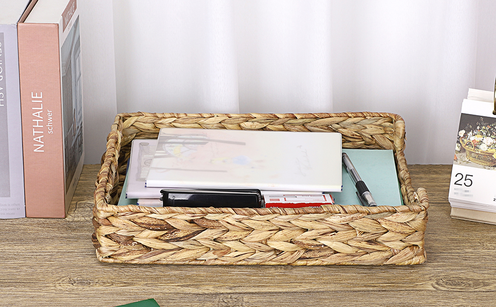 woven file tray