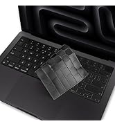 Keyboard Cover Skin for 2025-2021 MacBook Pro 14" 16 inches (M4 M3 M2 M1) Pro/Max Chip A3112 A318...