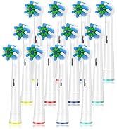 Replacement Brush Heads Fit for Braun Oral b, Compatible with Oral-B Pro 1000/2000/3000/5000/6000...