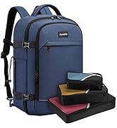 Asenlin 40L Travel Backpack for Women Men,17 Inch Laptop Backpack Flight Approved Luggage Carry O...