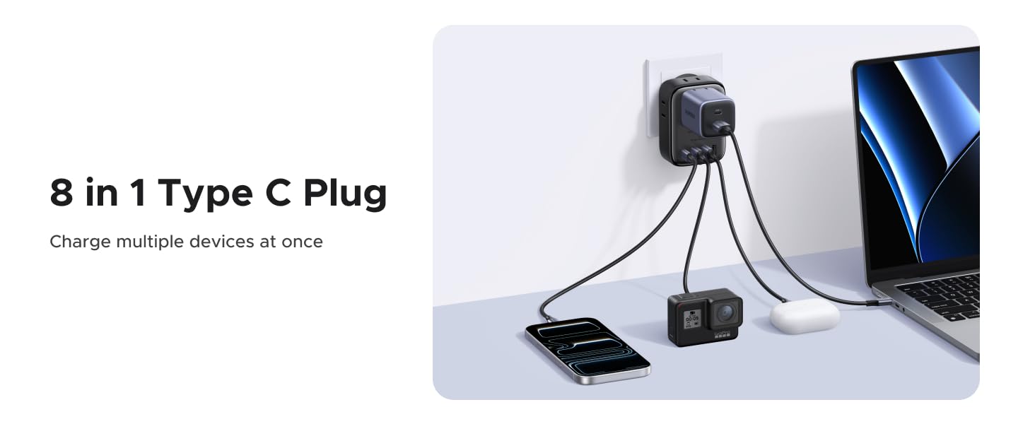 8 in 1 Type C Plug