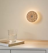 wood flower night light