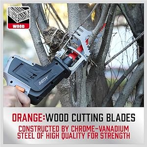 36-Piece Reciprocating Saw Blade Set