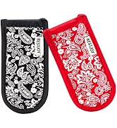 Cast Iron Skillet Handle Covers,Pot Handle Covers Heat Resistant,Pot Holders for Kitchen Heat Res...