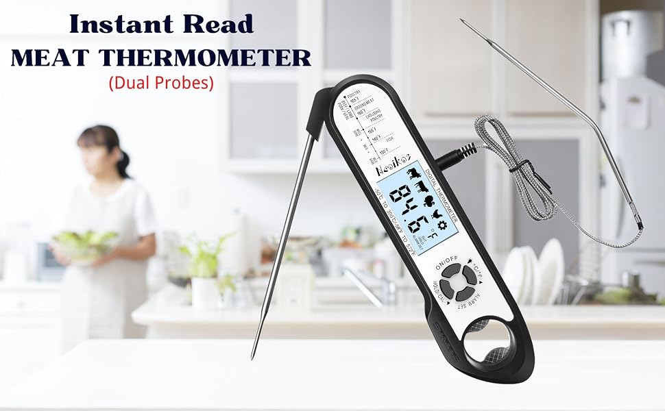 Meat Thermometer Dual Probes