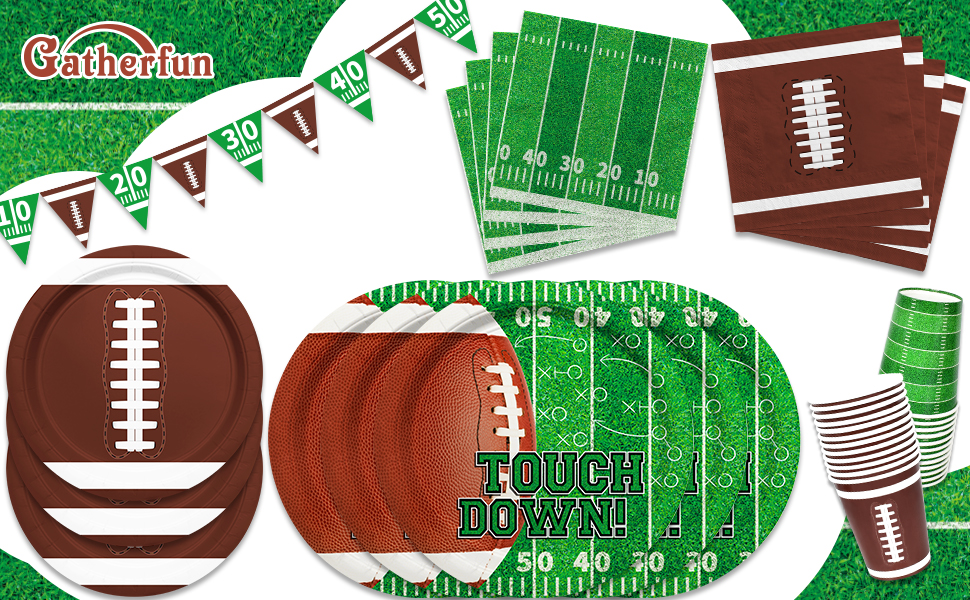 football party decorations