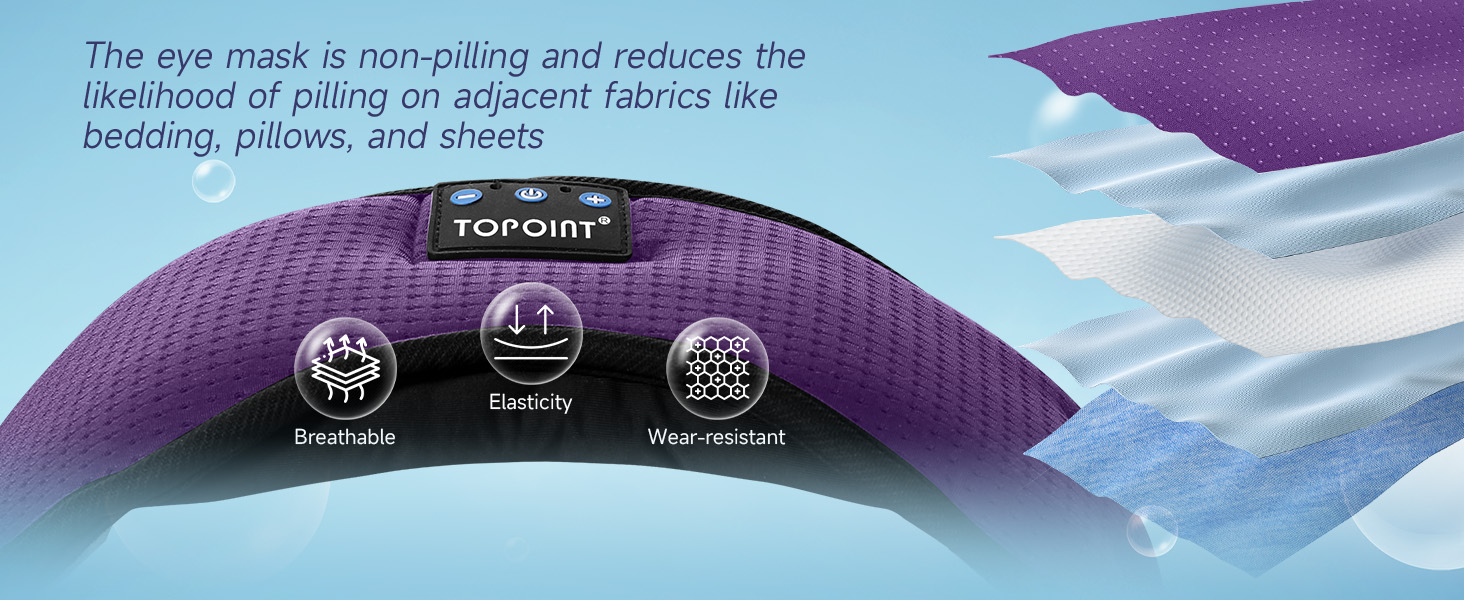 sleep mask with bluetooth headphones