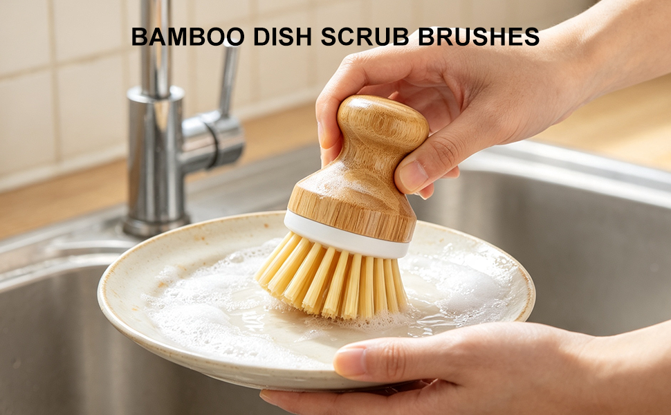 Bamboo Dish Brush