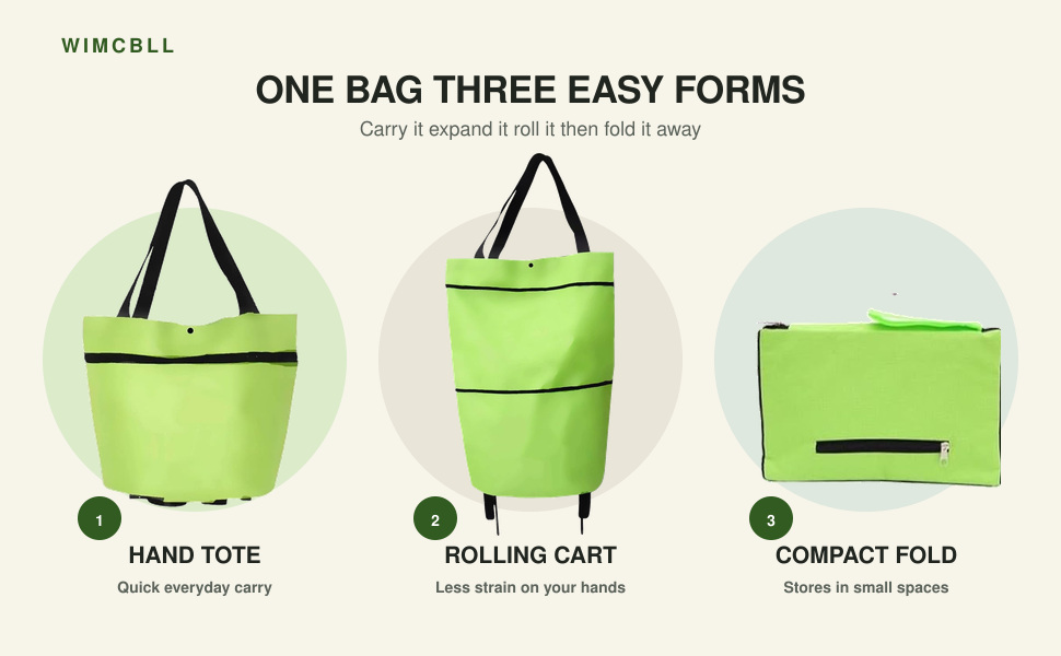 One Bag Three Easy Forms