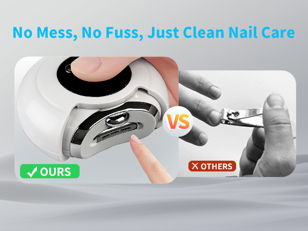 No mess, no fuss, just clean nail care