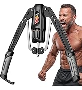 EAST MOUNT Twister Arm Exerciser, Adjustable Hydraulic Resistance 22–440 lbs, Arm Chest & Shoulde...