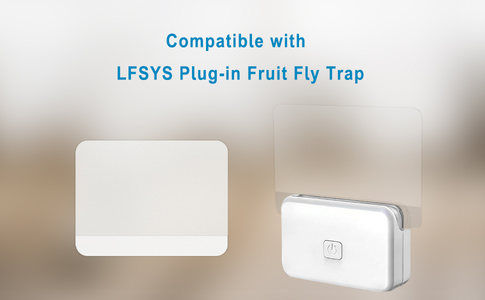 Sticky Card Refills for LFSYS Plug-in UV Light Fly Trap