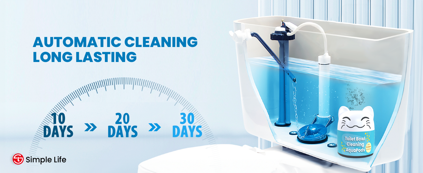 Simple Life - Toilet Cleaning Aquapod - Automatic Cleaning