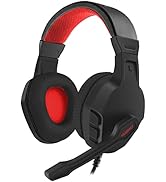 NUBWO U3 Gaming Headset with Mic for PC, PS4, PS5, Xbox One, Mac, Switch, Wired Over-Ear Gaming H...