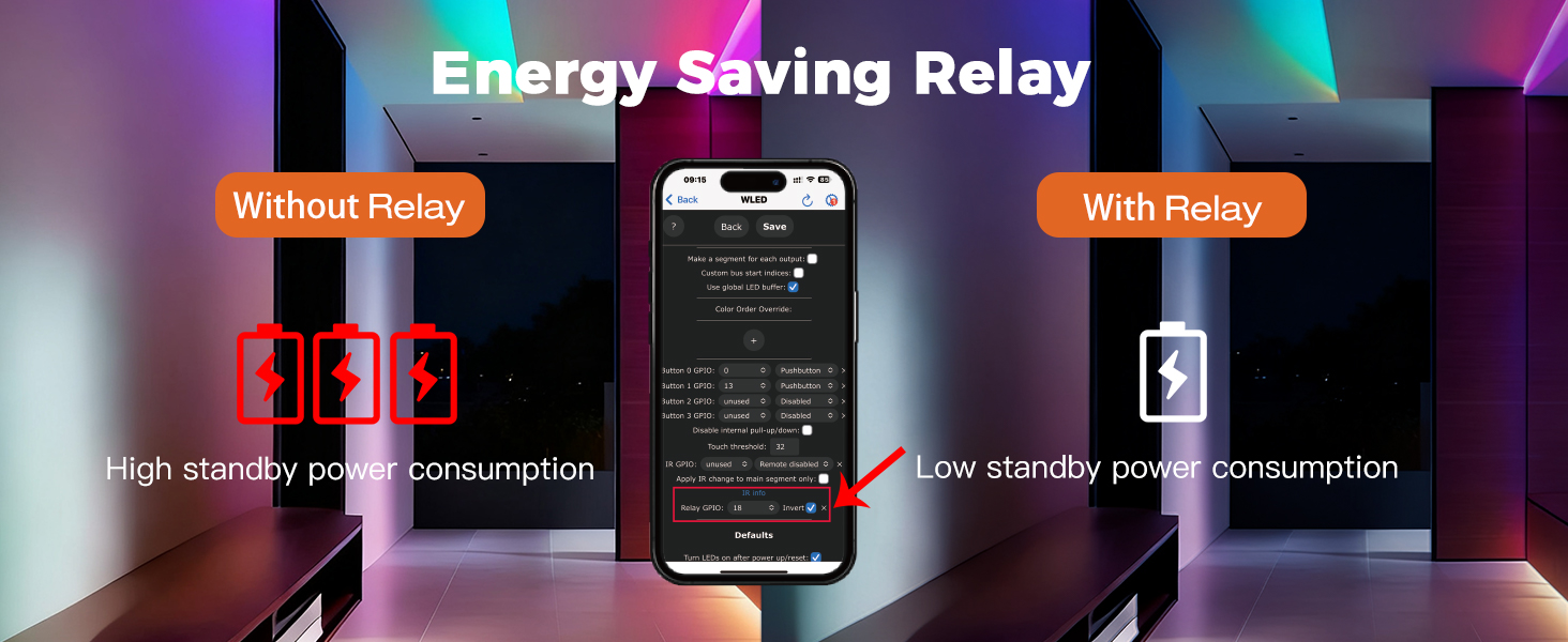 Energy Saving Relay
