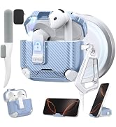 Maxjoy for AirPods 4 Protective Case 2024, AirPods 4th Generation Protective Case with Automatic ...