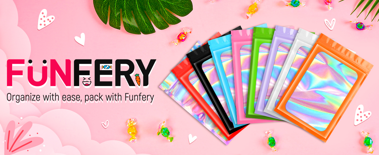 FUNFERY holographic bags