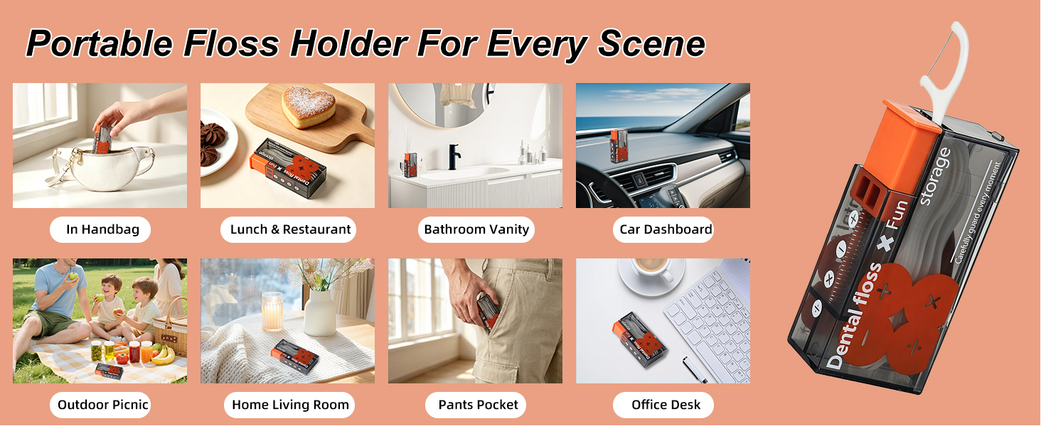 Toothpick Holder Kit for Teeth Clean