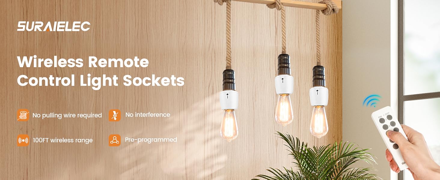 light bulb remote control wireless