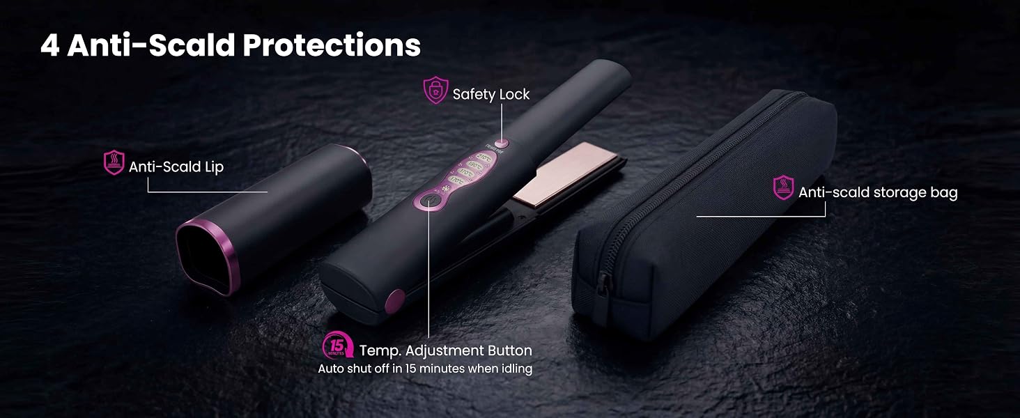 Madodioss Cordless Hair Straightener