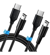 Tedubax 2 Pack USB-C Charger Cable for 3DS/3DS XL/3DS LL/2DS/DSi/DSi XL/2DS XL/New 2DS LL, Type-C...