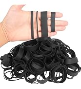 HAIDIBAO Rubber Bands Assorted Sizes Black Elastic Bands Tactical rubber band for Office supplies...