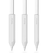 3 Pack Silicone Grip Holder Protective Skin Sleeve Cover Case Accessories, Compatible with Apple ...