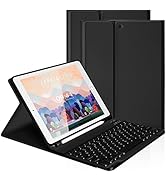 LAMA 10.2&10.5 Inch iPad Keyboard Case, Wireless Keyboard for 10.2&10.5 inch iPad (9th 2021/8th 2...