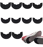 PH PandaHall 5 Pairs Shoes Heel Protector, 5 Sizes Black Non-Skid Rubber Shoes Pad Grip Self-Adhe...