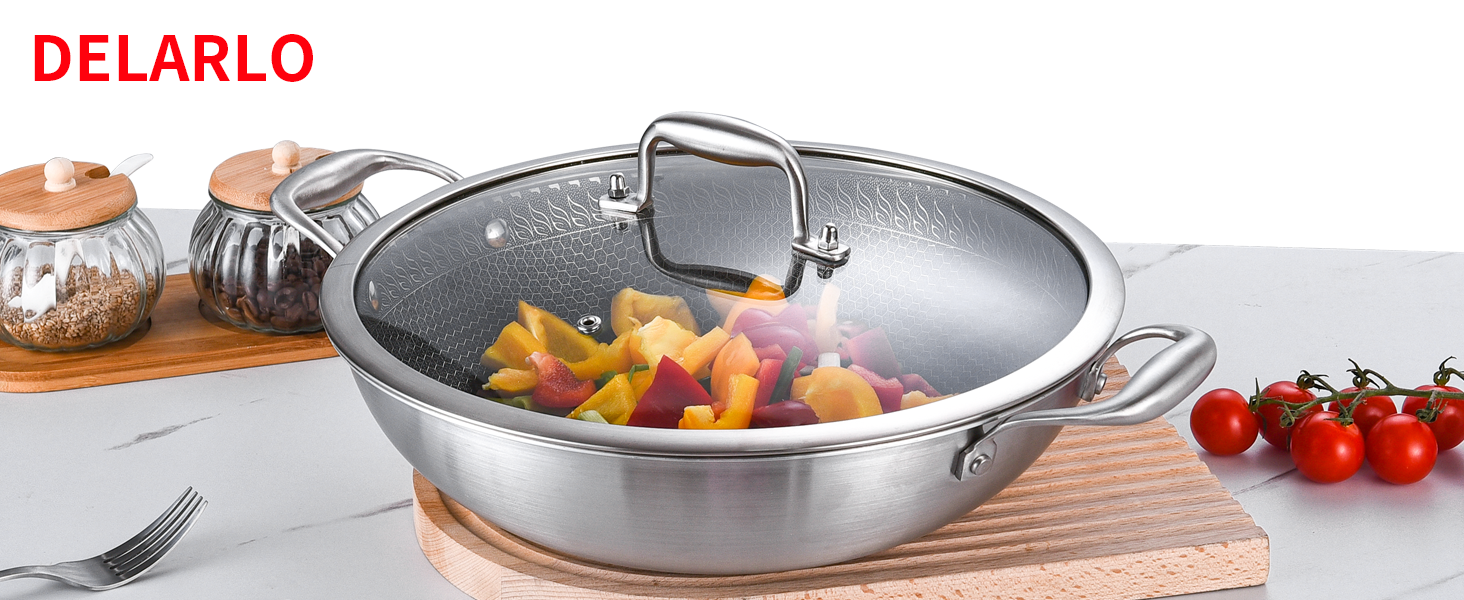 12" Wok & Stir-Fry Pans