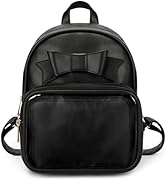 STEAMEDBUN Ita Backpack Black Pin Display Backpack For Women,Cosplay