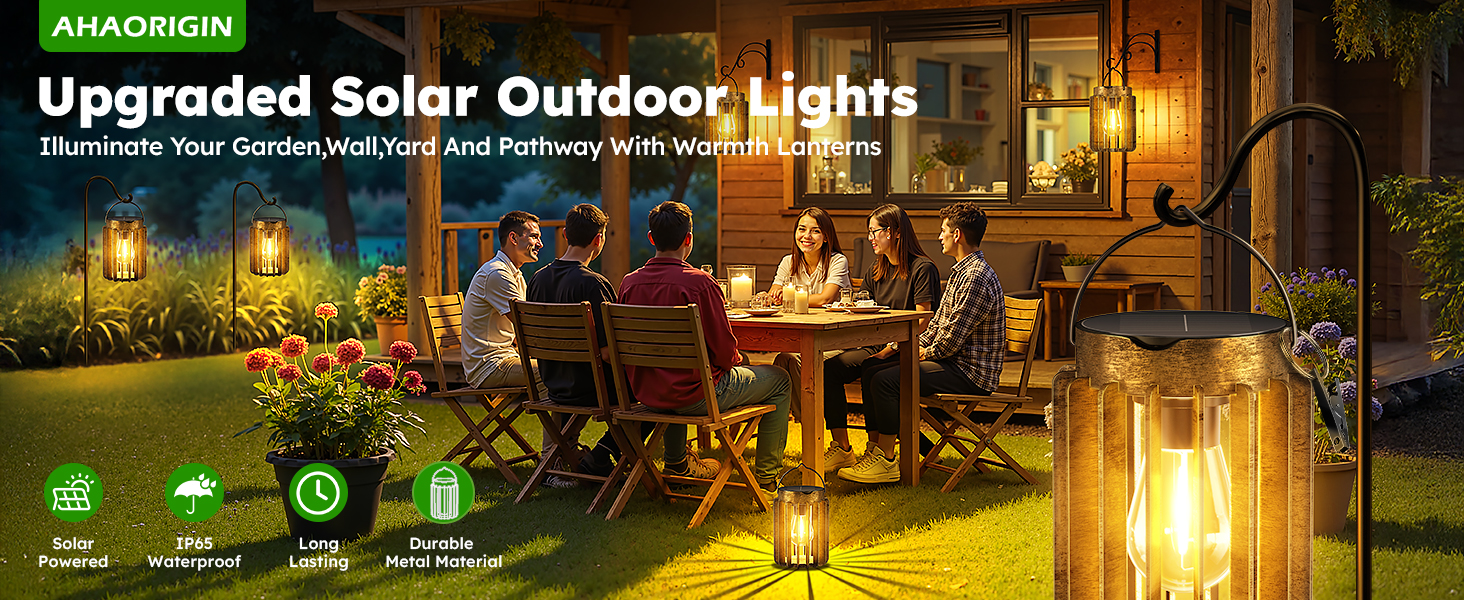 solar lanterns outdoor waterproof