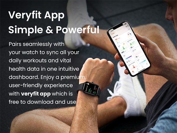 smart watch with veryfit app