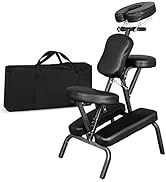 Nova Microdermabrasion Portable Massage Chair Foldable Tattoo Therapy Chair 4 Inches Thickness Sp...