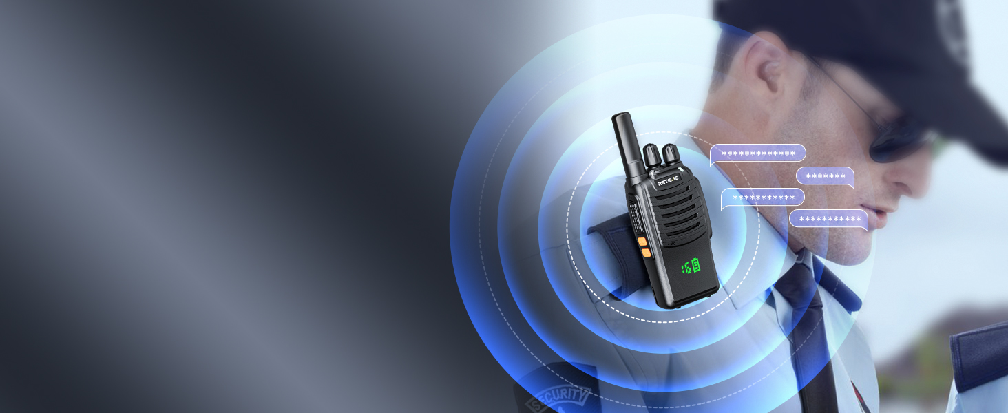 rechargeable walkie talkies long range